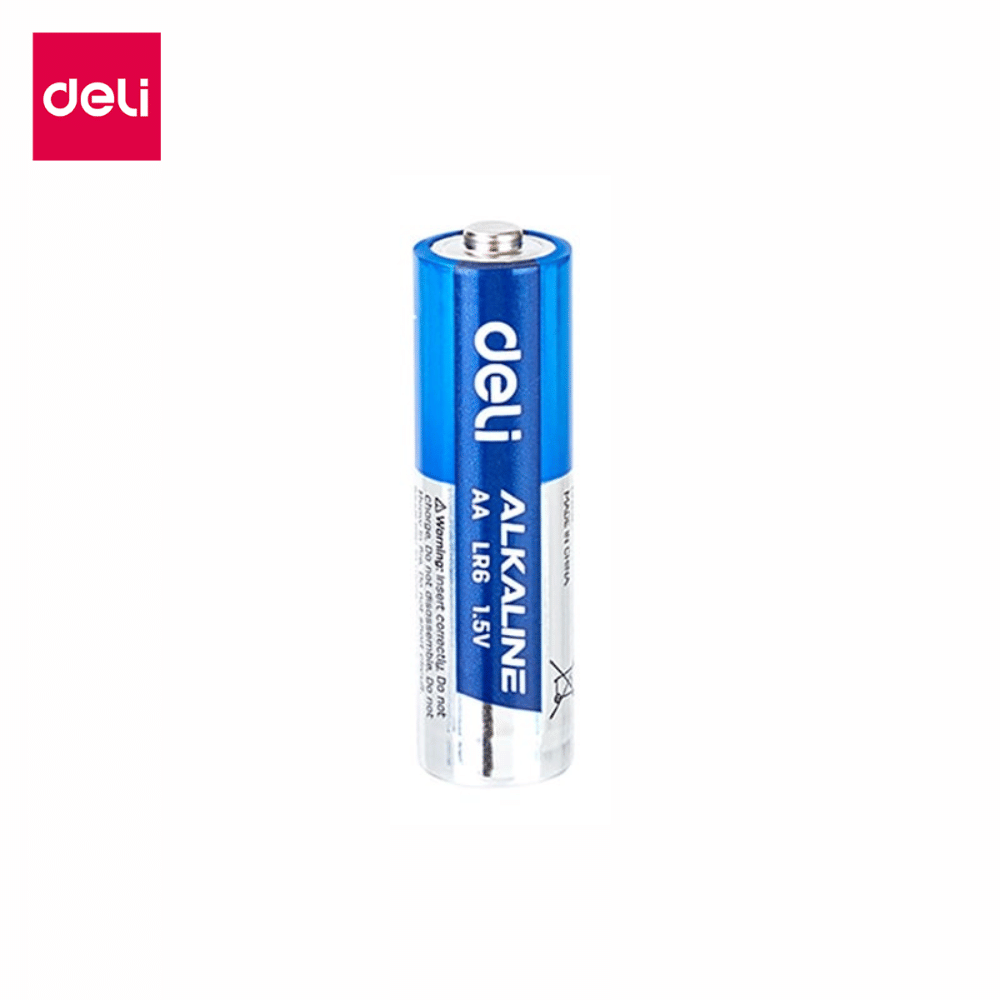ถ่านอัลคาไลน์ AA DELI E18510-BL-01 1.5V สีฟ้า (1ชิ้น)